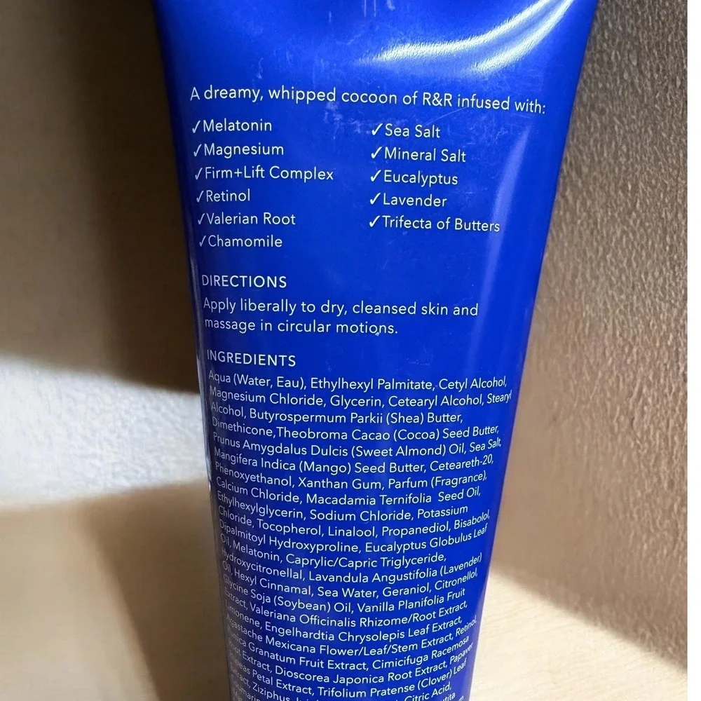 Nakery Beauty - SkinRecovery Relax + Repair Body‎ Balm Melatonin Magnesium 8.4oz